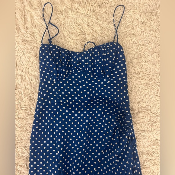 Zara Polka Dot Maxi Dress - Picture 3 of 4
